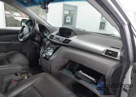 2012 Honda Odyssey Ex-L from USA, damaged, VIN 5FNRL5H68CB135611